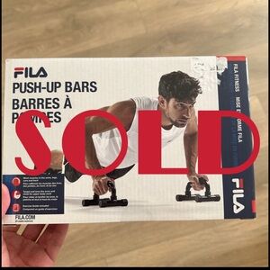 FILA push -up bars
